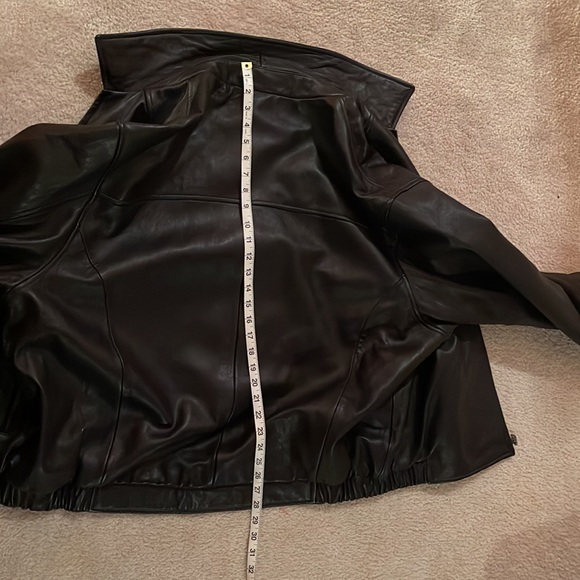 ***NEARLY NEW CONDITION*** Men’s Black Leather Hathaway Jacket - Picture 6 of 11